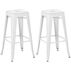 2er Set Barhocker Joshua - weiß