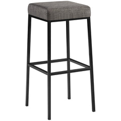 Barhocker Montreal B85 Stoff - grau - InfinityMarket