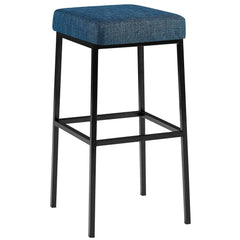 Barhocker Montreal B80 Stoff - blau - InfinityMarket