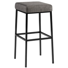 Barhocker Montreal B80 Stoff - grau - InfinityMarket
