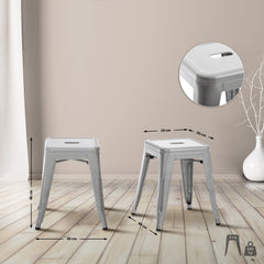 Hocker Armin - silber - InfinityMarket