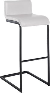 Barhocker Newport Kunstleder B - wei�
