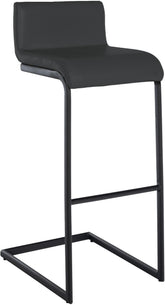 Barhocker Newport Kunstleder B - dunkelgrau