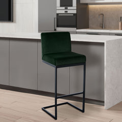 Barhocker Hopewell Samt B - gr�n