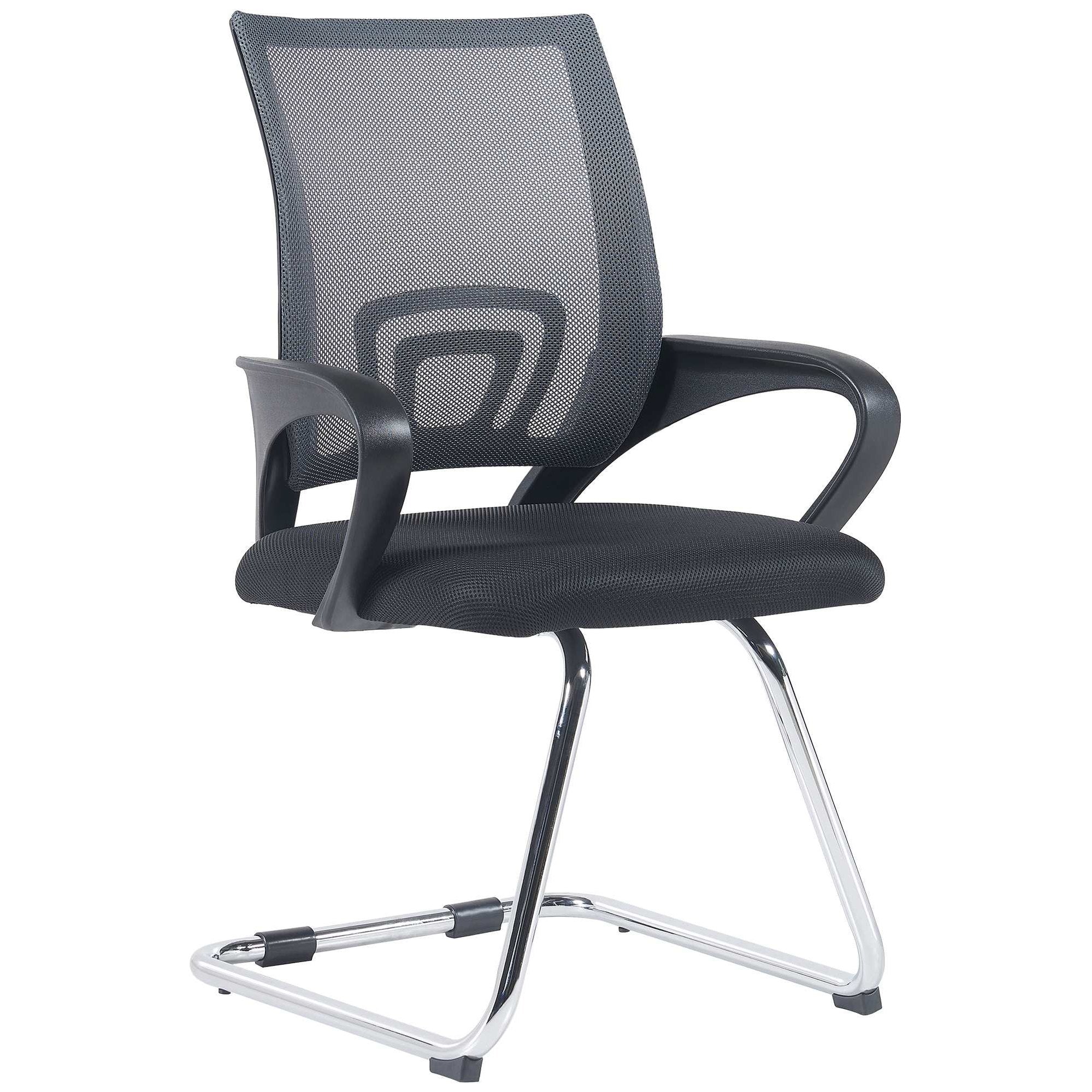 Besucherstuhl Eureka - grau - InfinityMarket