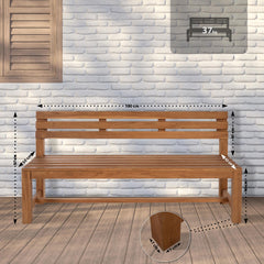 Teakbank Augusta 180 cm - teak