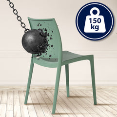 2er Set Stuhl Meton - oliv