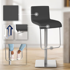 Barhocker Limon E - grau - InfinityMarket