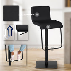 Barhocker Limon B - schwarz - InfinityMarket
