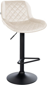 Barhocker Kasson Samt - creme