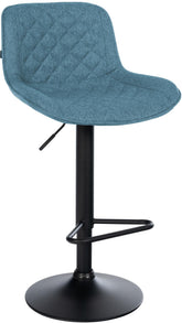 Barhocker Kasson Stoff - blau