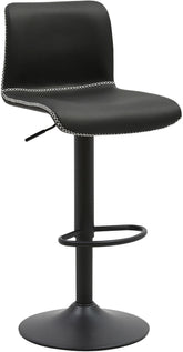 Barhocker Henchy Kunstleder - schwarz
