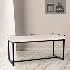 Sitzbank Barci B Samt - creme