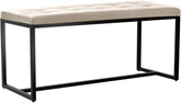 Sitzbank Barci B Kunstleder - creme