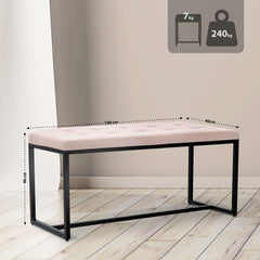Sitzbank Barci B Stoff - creme