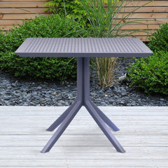 Tisch Sky 80 cm - dunkelgrau