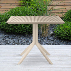 Tisch Sky 80 cm - taupe