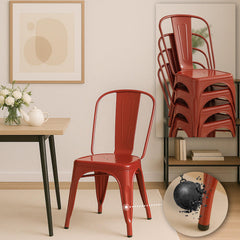 Stuhl Benedikt - rot - InfinityMarket