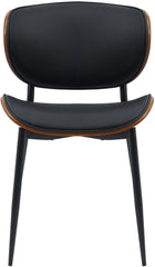 Set di 2 sedie Enid in kunstleder con struttura in metallo, design moderno e comfort ottimale per la tua sala da pranzo.
