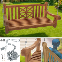 Schaukelbank Farm 120 cm - teak