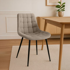 Esszimmerstuhl Sardna Cord - taupe
