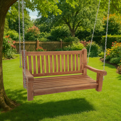 Schaukelbank Joyce 120 cm - teak