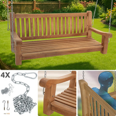 Schaukelbank Joyce 150 cm - teak