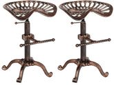 2er Set Barhocker Butch - bronze