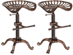 2er Set Barhocker Butch - bronze