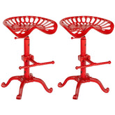 2er Set Barhocker Butch - rot
