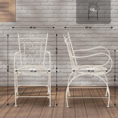 Stuhl Sheela - antik-creme