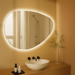Badspiegel Almafie 65x75 ohne Bluetooth - klarglas