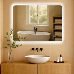 Badspiegel Jericho 60x80 ohne Bluetooth - klarglas