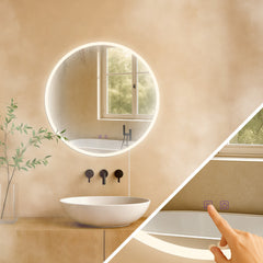 Badspiegel Laconia 60 ohne Bluetooth - klarglas