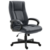 Bürostuhl XL Sparta Kunstleder - grau