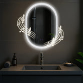 Badspiegel Karishma 70x50 mit Bluetooth - klarglas