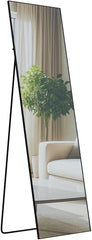 Spiegel Benicia 160x50 cm - schwarz-matt