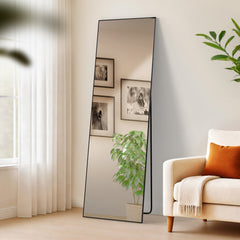 Spiegel Benicia 160x50 cm - schwarz-matt