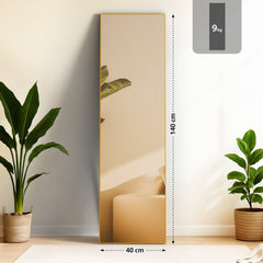 Spiegel Benicia 140x40 cm - gold glanz