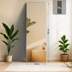 Spiegel Benicia 150x50 cm - wei� matt