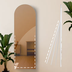 Spiegel Moline 150x50 cm - wei� matt