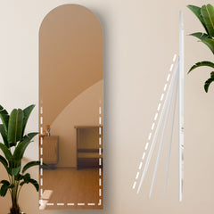 Spiegel Moline 160x50 cm - wei� matt
