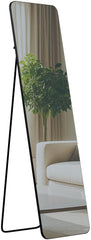 Spiegel Gurnee 140x40 cm - schwarz-matt