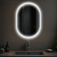 Badspiegel Karishma 70x50 ohne Bluetooth - klarglas