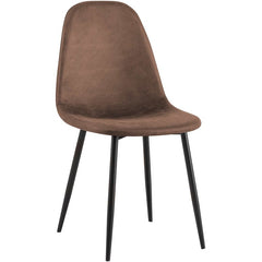 Esszimmerstuhl Napier Vintage Kunstleder - braun