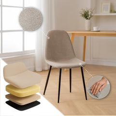Esszimmerstuhl Napier Stoff - creme