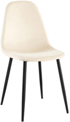 Esszimmerstuhl Napier Samt - creme
