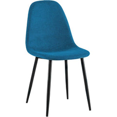 Esszimmerstuhl Napier Stoff - blau