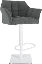 Barhocker Damaso W Cord - grau