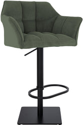 Barhocker Damaso B Cord - gr�n